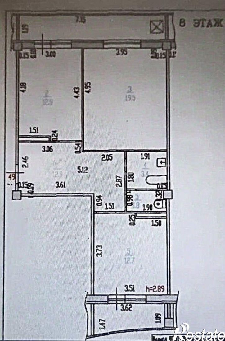 2-комн квартира ул Полярная, 24/147В,  д. 24/147В