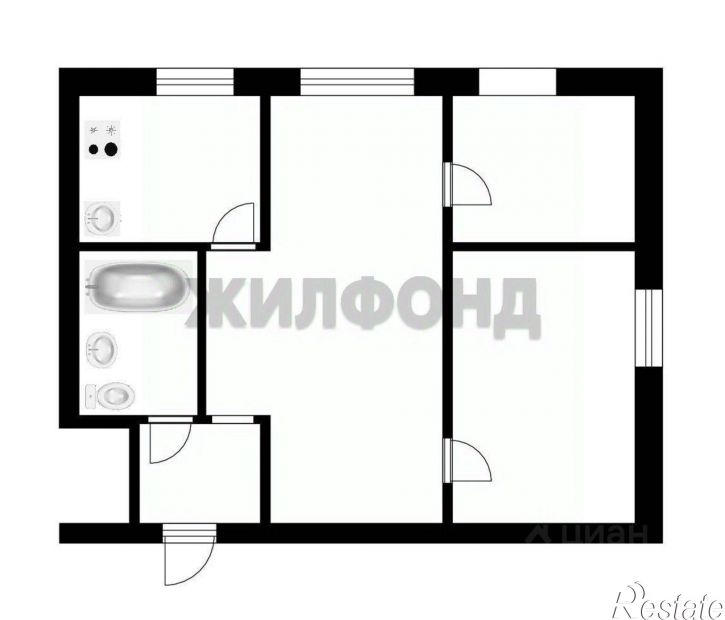 2-комн квартира ул Пролетарская, 254,  д. 254