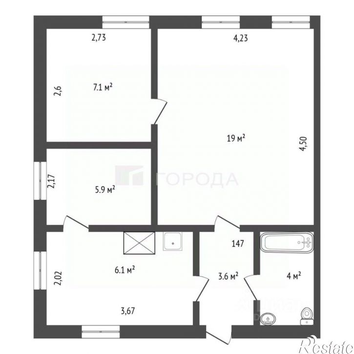 3-комн квартира ул Новоугольная, 16а,  д. 16а
