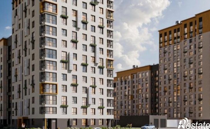 1-комн квартира в новом доме Просторная улица, 390к2