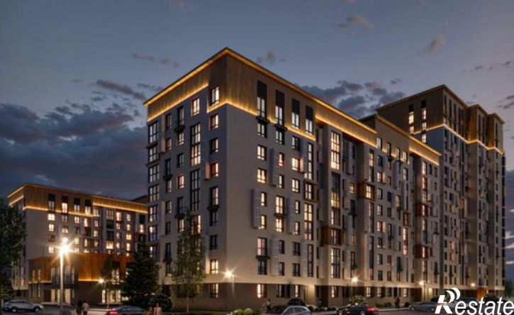 1-комн квартира в новом доме Просторная улица, 390к2