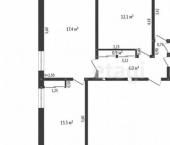 3-комн, 65кв м, этаж 4/10 улица Шумакова, 43