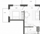 3-комн, 49 кв м, этаж 7/9 Змеиногорский тракт, 35б 3