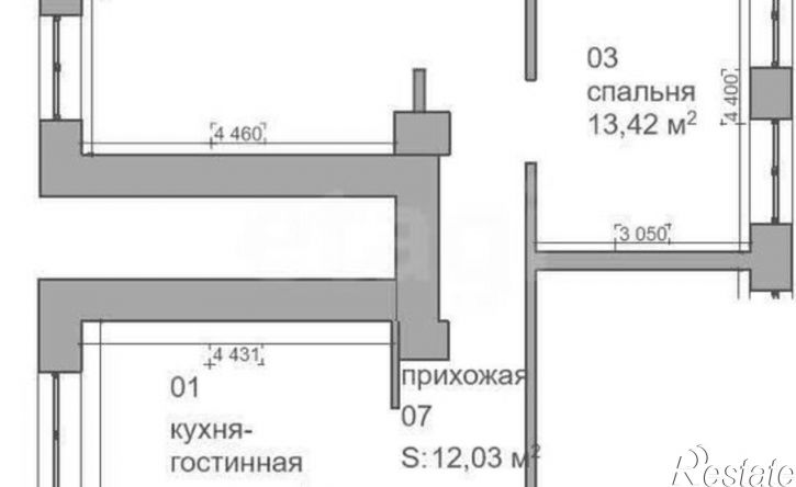 3-комн квартира ул Сизова, 26,  д. 26