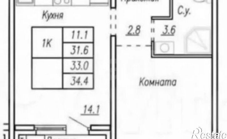 1-комн квартира улица Шумакова, 13,  д. 13