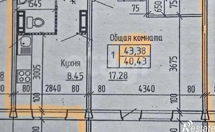 1-комн квартира ул Власихинская, 105,  д. 105