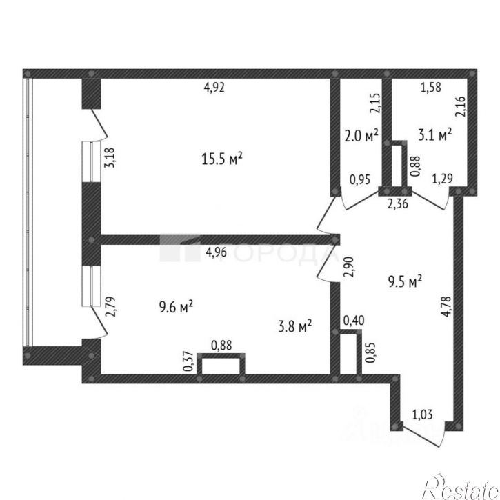 2-комн квартира ул Балтийская, 99,  д. 99