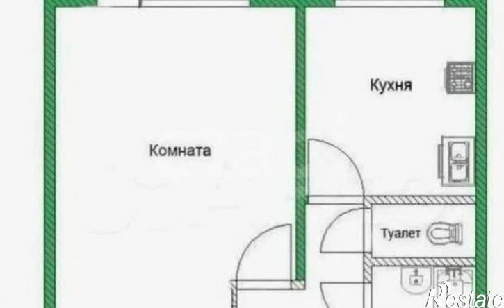 1-комн квартира ул Шевченко, 82,  д. 82
