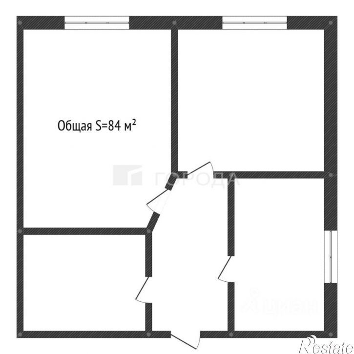 3-комн квартира ул Профинтерна, 7а,  д. 7а