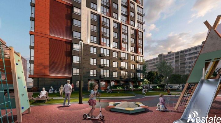 1-комн квартира в новом доме улица Папанинцев, 165,  д. 165