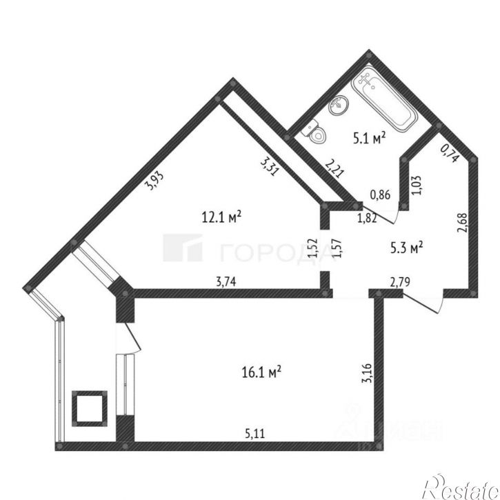 1-комн квартира Павловский тракт, 227,  д. 227
