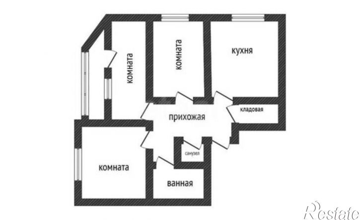 3-комн квартира ул Антона Петрова, 198,  д. 198
