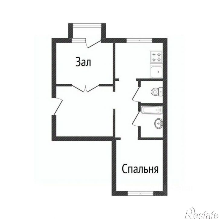 2-комн квартира улица Союза Республик, 44,  д. 44
