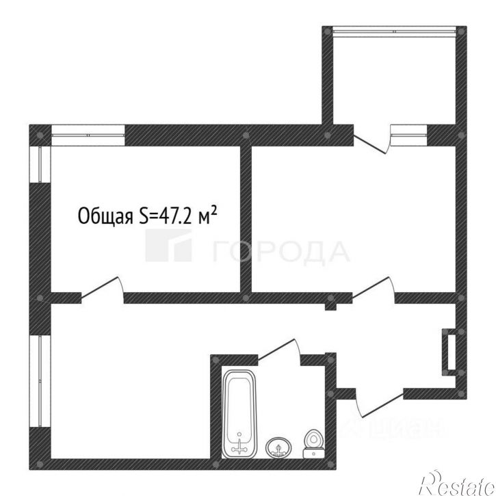 2-комн квартира Северный Власихинский пр-д, 122 6,  д. 122 6,  к. 6