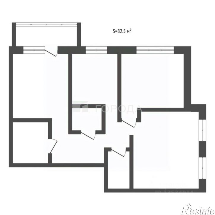 4-комн квартира ул Взлетная, 2г 1,  д. 2г 1,  к. 1