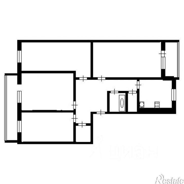 4-комн квартира ул Зоотехническая, 59,  д. 59