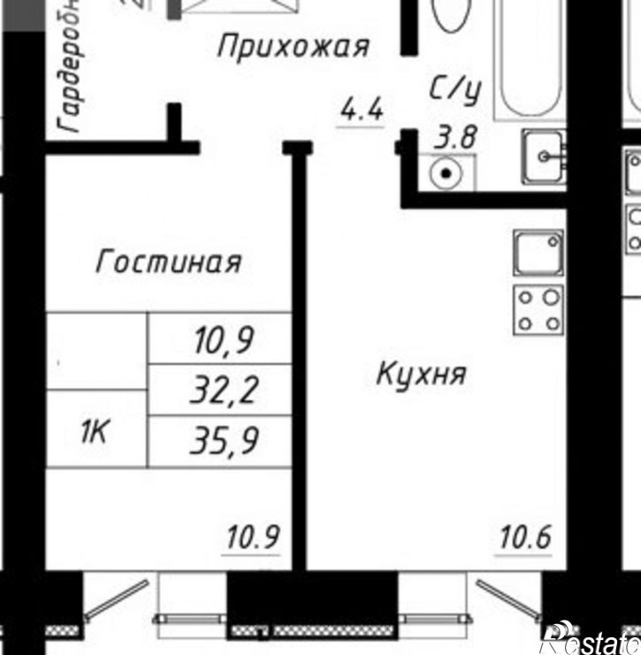 1-комн квартира Павловский тракт, 196а 2,  д. 196а 2,  к. 2