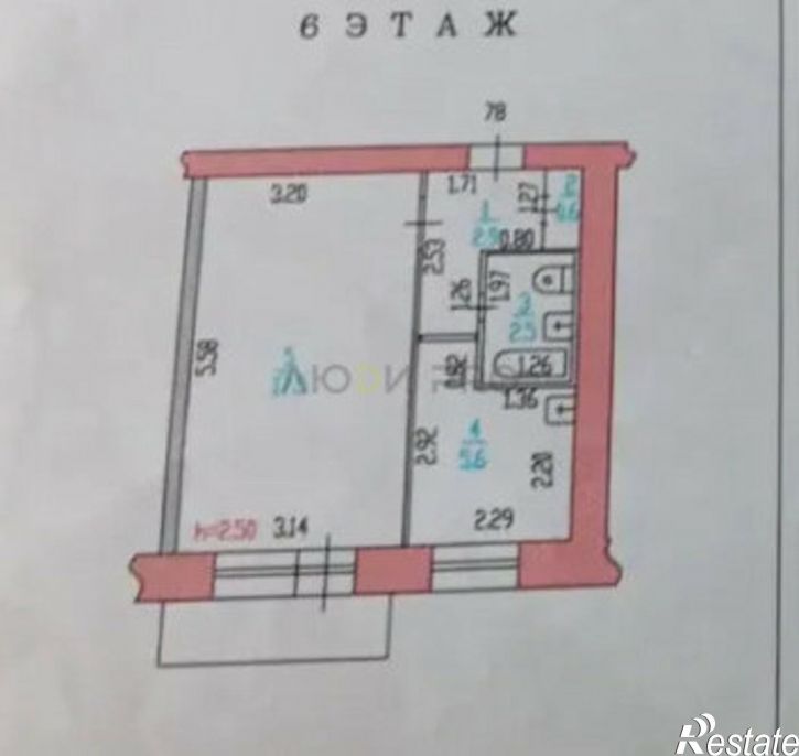 1-комн квартира улица 42-й Краснознамённой Бригады, 8А,  д. 8А