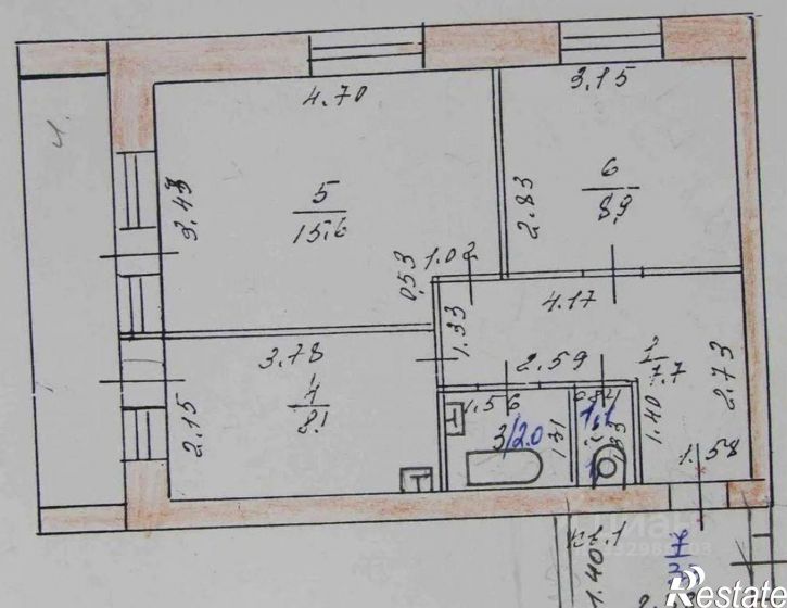 2-комн квартира ул Куета, 27А,  д. 27А