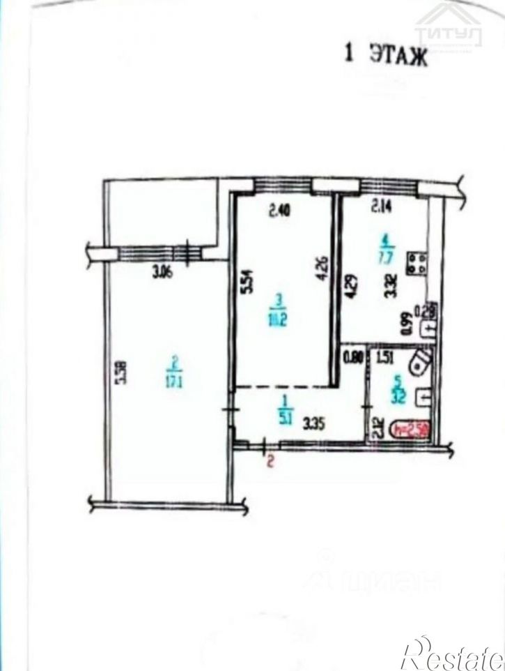 2-комн квартира ул Антона Петрова, 256,  д. 256