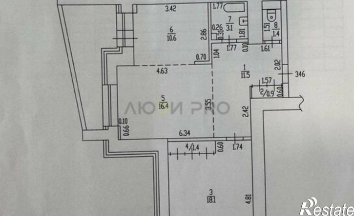 2-комн квартира ул Промышленная, 4,  д. 4