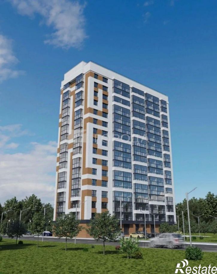 1-комн квартира в новом доме ул Герцена, 17,  д. 17