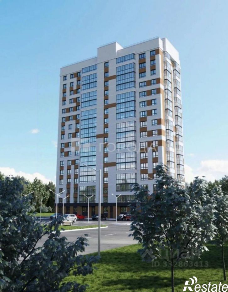 1-комн квартира в новом доме ул Герцена, 17,  д. 17