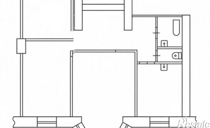 3-комн квартира улица Профинтерна, 10А,  д. 10А