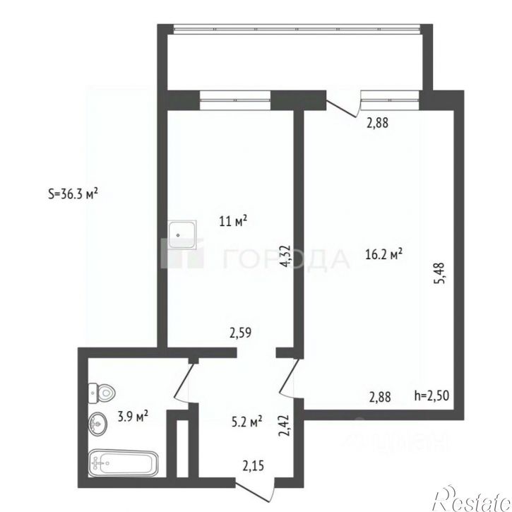1-комн квартира Павловский тракт, 227,  д. 227