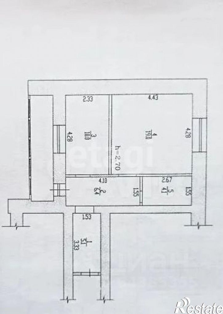 1-комн квартира улица Малахова, 79А к2,  д. 79А к2