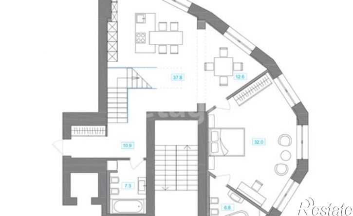 3-комн квартира ул Профинтерна, 7а,  д. 7а