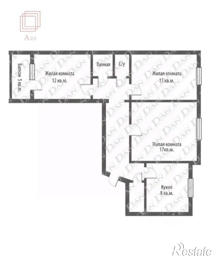 3-комн квартира Павловский тракт, 279,  д. 279