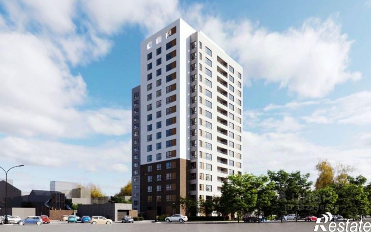 1-комн квартира в новом доме Барнаул, улица Никитина