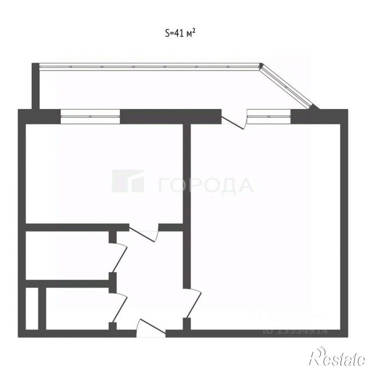 1-комн квартира ул Гущина, 157а,  д. 157а