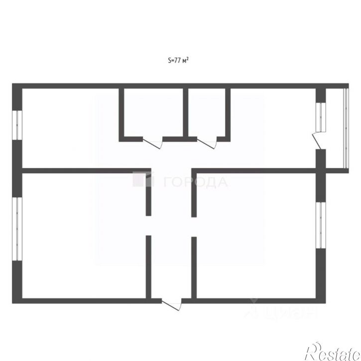 4-комн квартира ул Главная, 3,  д. 3