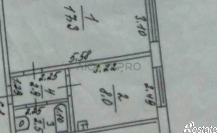 1-комн квартира ул Молодежная, 58 1,  д. 58 1,  к. 1