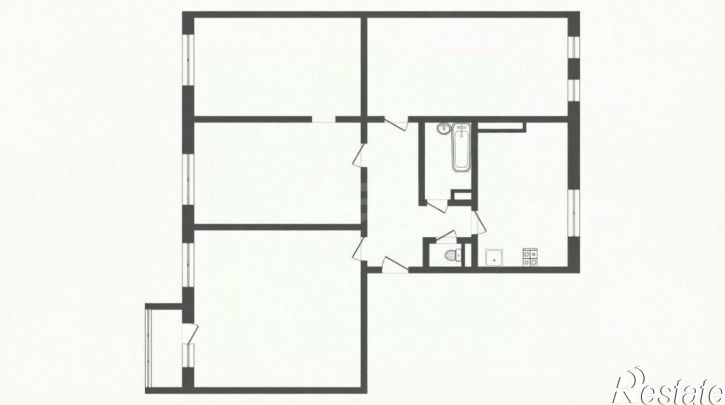 3-комн квартира пр-д 9 Мая, 5,  д. 5