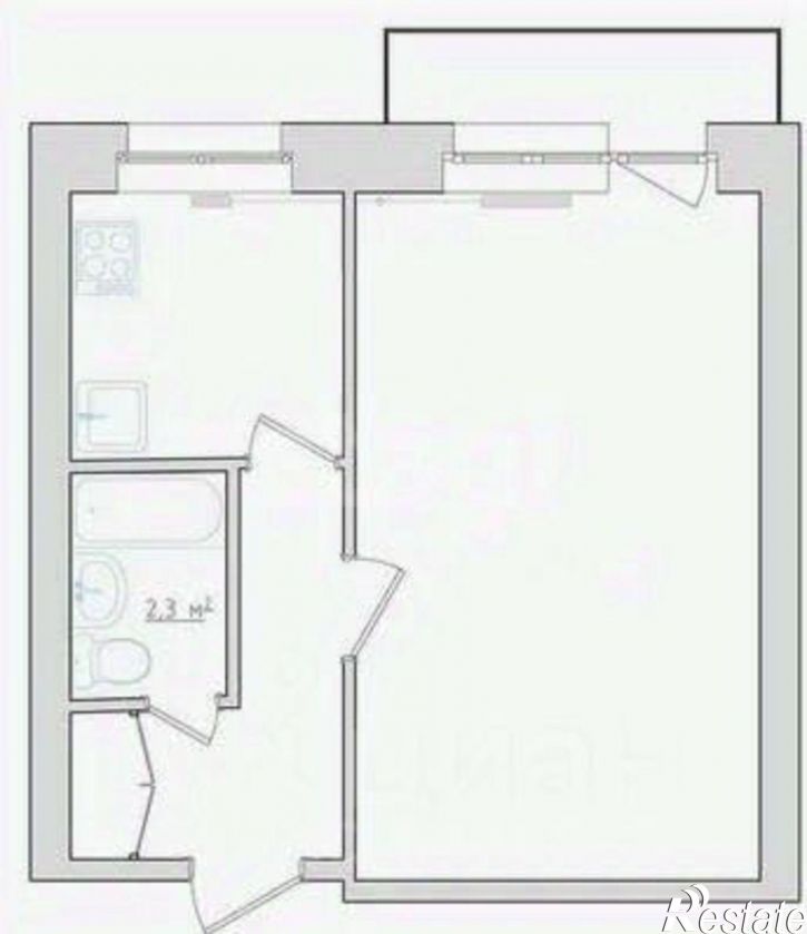 1-комн квартира ул Гущина, 75а,  д. 75а