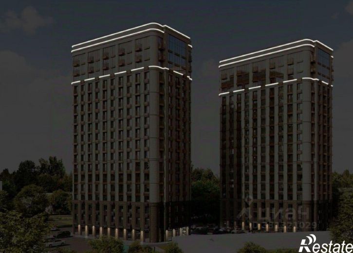 2-комн квартира в новом доме улица Гущина, 173Б,  д. 173Б