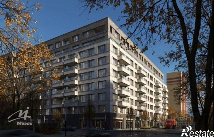 3-комн квартира в новом доме улица Сизова, 35 к2,  д. 35 к2