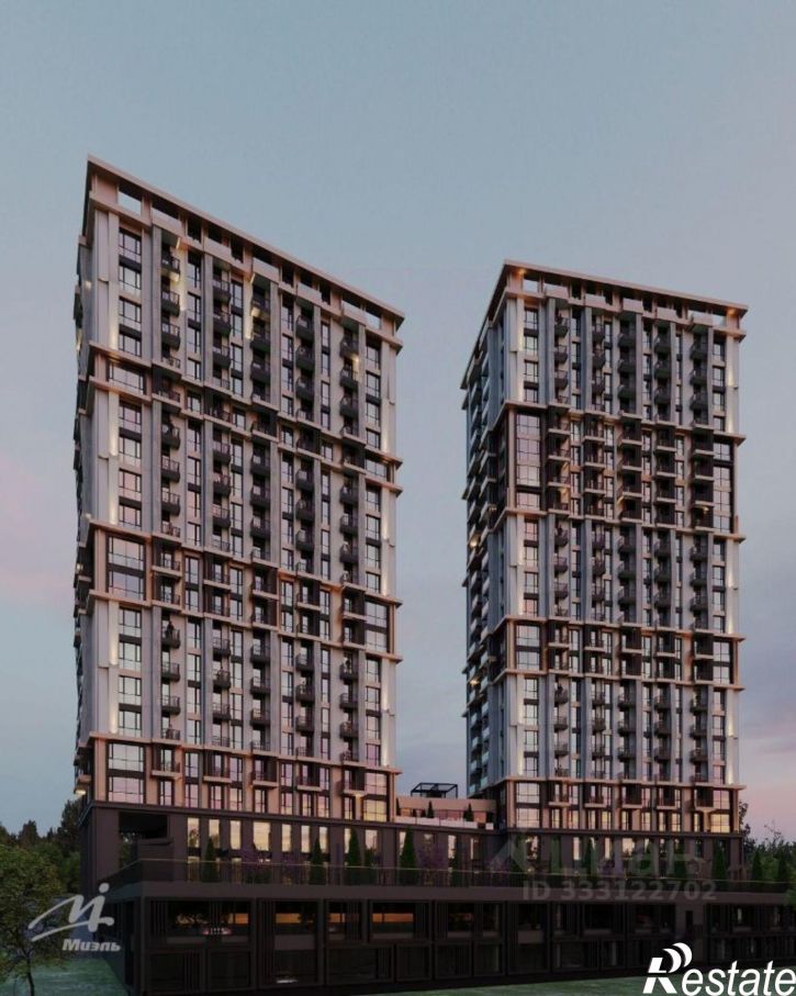 2-комн квартира в новом доме ул Папанинцев, 155,  д. 155