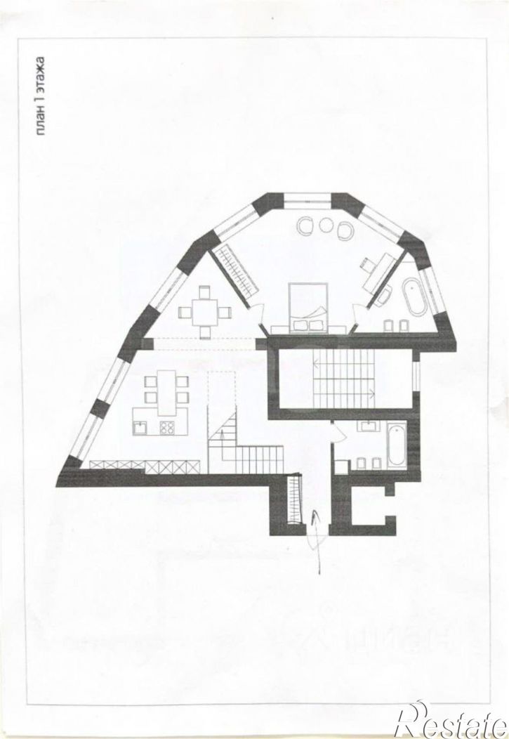 4-комн квартира улица Профинтерна, 7А,  д. 7А