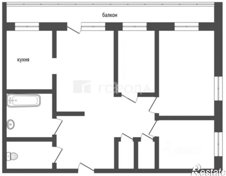 4-комн квартира Социалистический пр-кт, 117,  д. 117