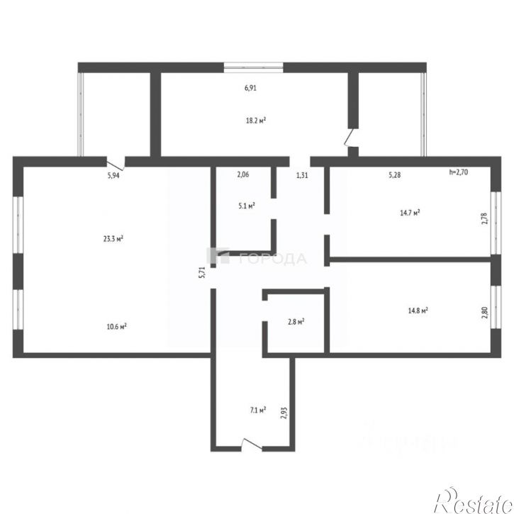 4-комн квартира Змеиногорский тракт, 35а,  д. 35а
