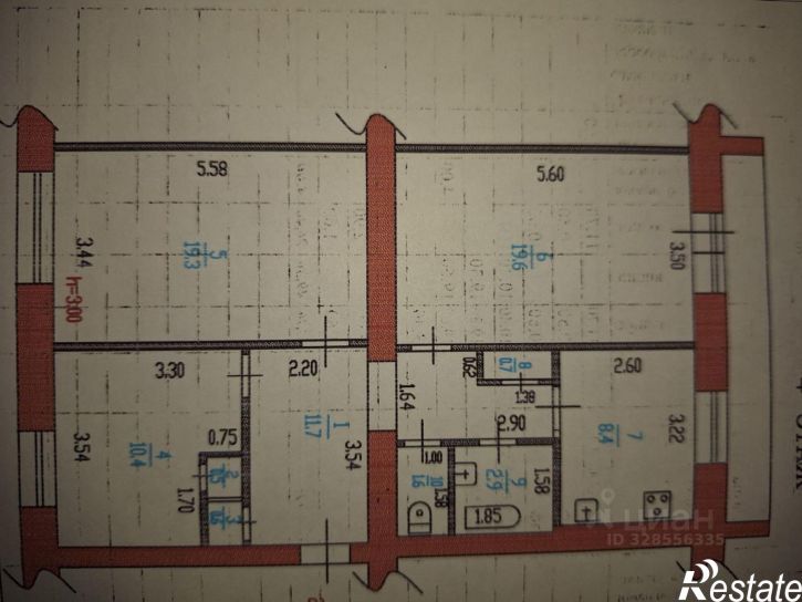 3-комн квартира Красноармейский проспект, 105,  д. 105