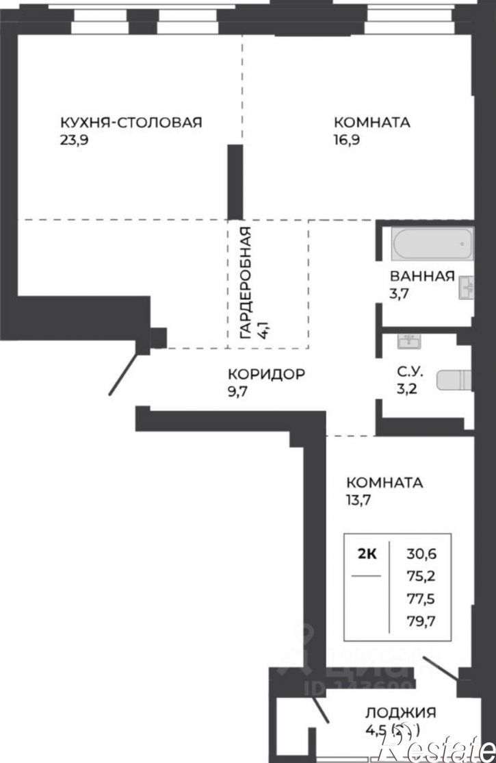 2-комн квартира в новом доме ул Шумакова, 14А,  д. 14А