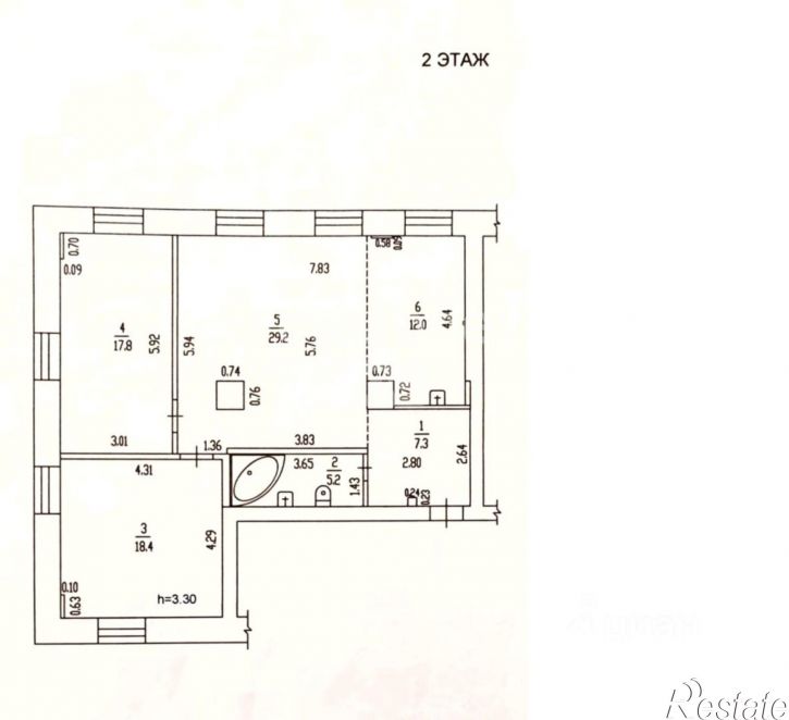 3-комн квартира проспект Ленина, 73,  д. 73