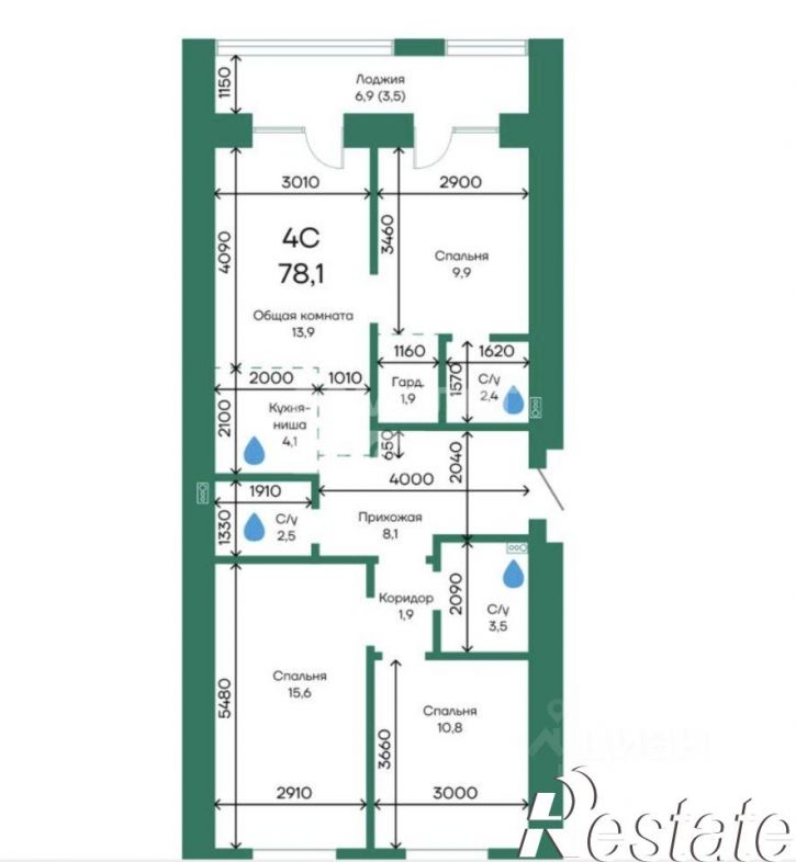 4-комн квартира Просторная улица, 390 к1,  д. 390 к1