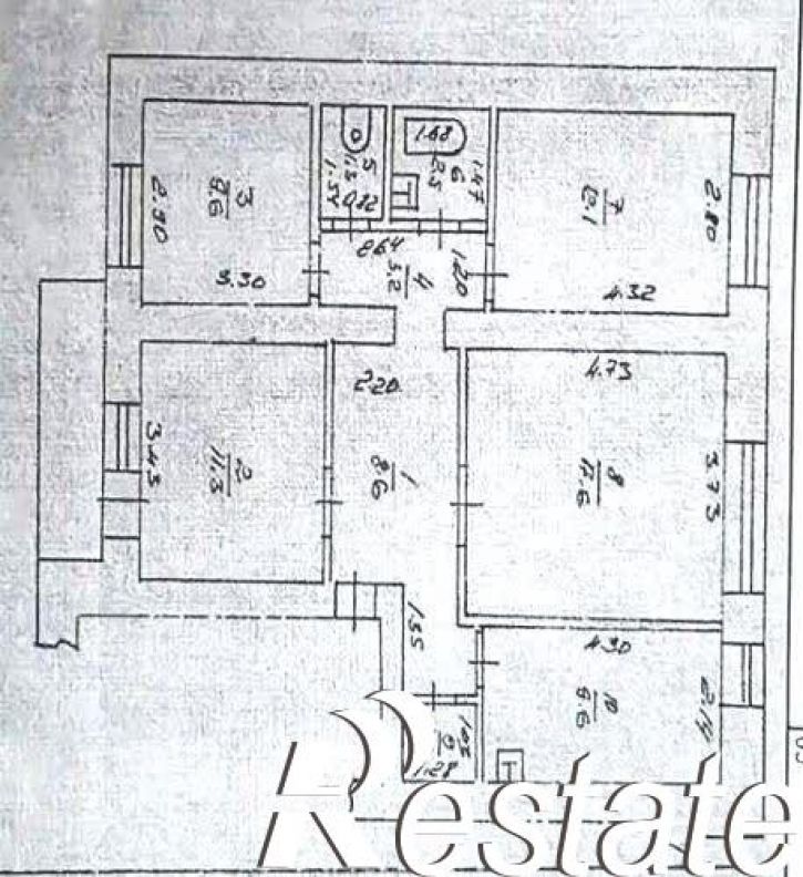 4-комн квартира улица Нахимова, 4А,  д. 4А