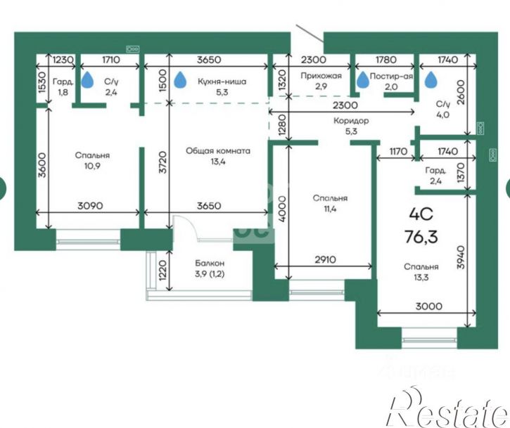4-комн квартира Просторная улица, 390 к1,  д. 390 к1
